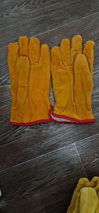 Зимние замшевые перчатки 5пар.