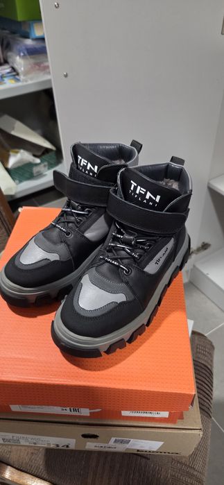 Ботинки Tiflani детские для мальчика зимние