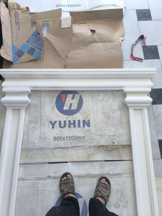 Tom bostirish uy yiqitish bulok terish kirisha urish beton quyish