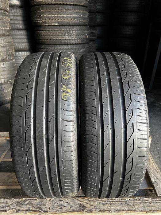 2 anvelope vara 195/55/16 , Bridgestone , 5.5 mm