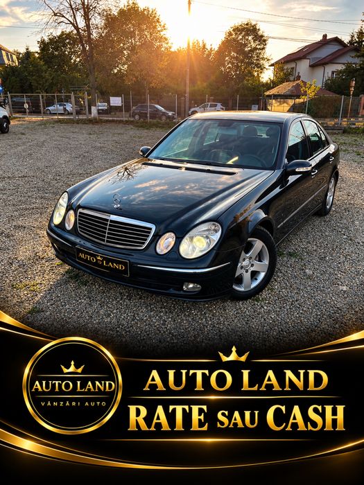 Mercedes Benz E class w211 •Diesel • 2.2 • Manual • Parc auto • Rate • Cash • Transfer bancar
