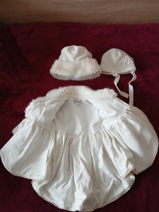Set haine de botez fetiță, mărime 3-6 luni, ca nou!