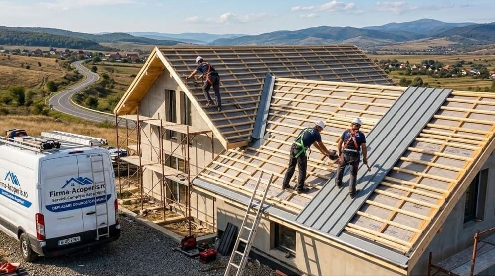 Acoperisuri tigla metali