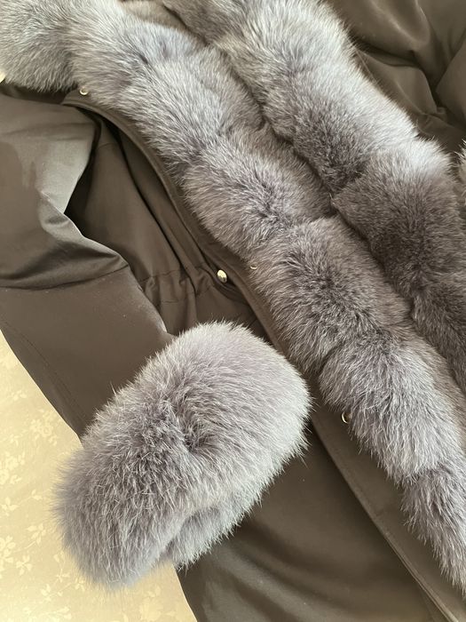Geaca Parka blana naturala vulpe