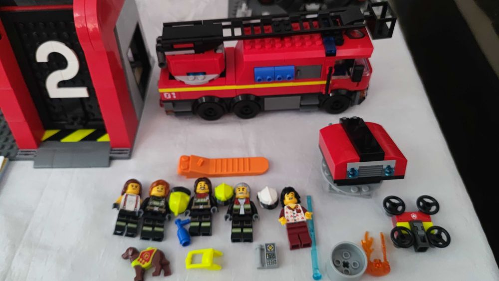 Продавам много Лего Град Сити Lego City част 4 Пожарникарски комплекти