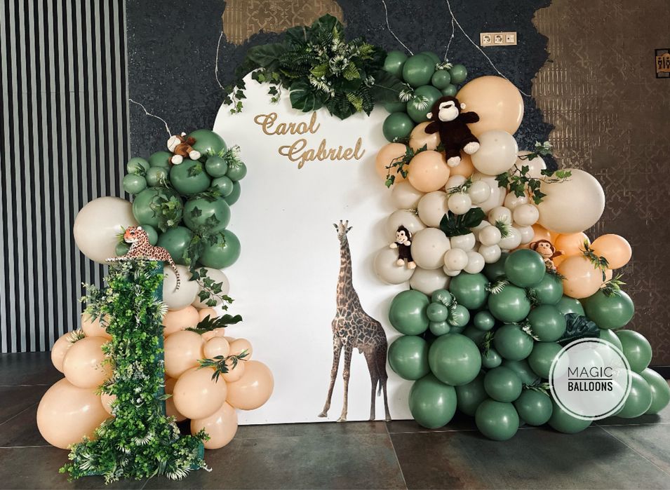 Decor baloane botez/nunta/aniversari