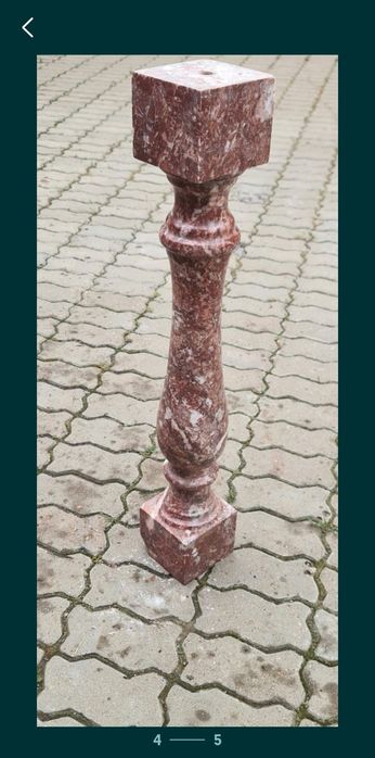 Мраморные балясины