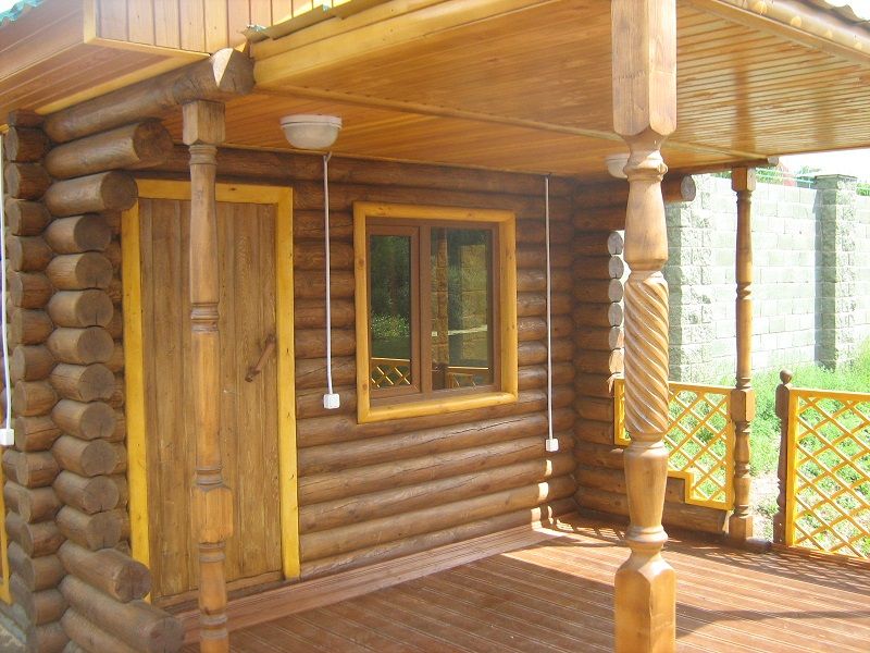 Строительство деревянной бани