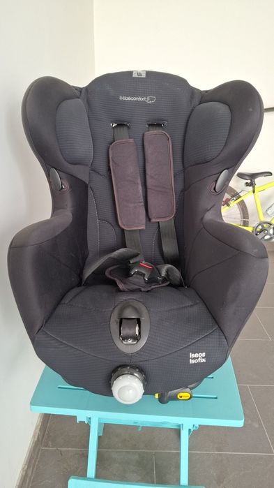 Стол за кола Bebe Confort - Iseos, 9-18 kg, Isofix, Total Black
