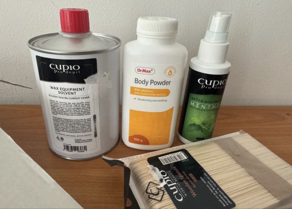 Set de epilare cu ceară