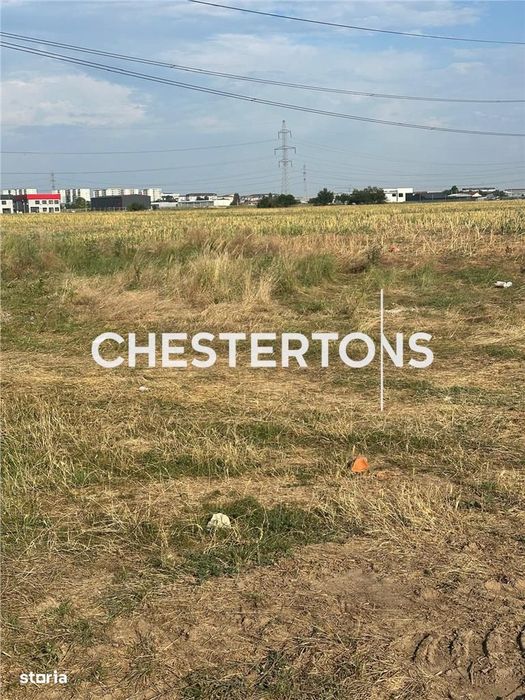 Teren de vanzare - Domnesti | 1.761 mp | Deschidere 40 ml | Toate util