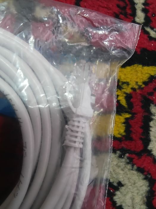 10 метров патчкорд шнур LAN RG45