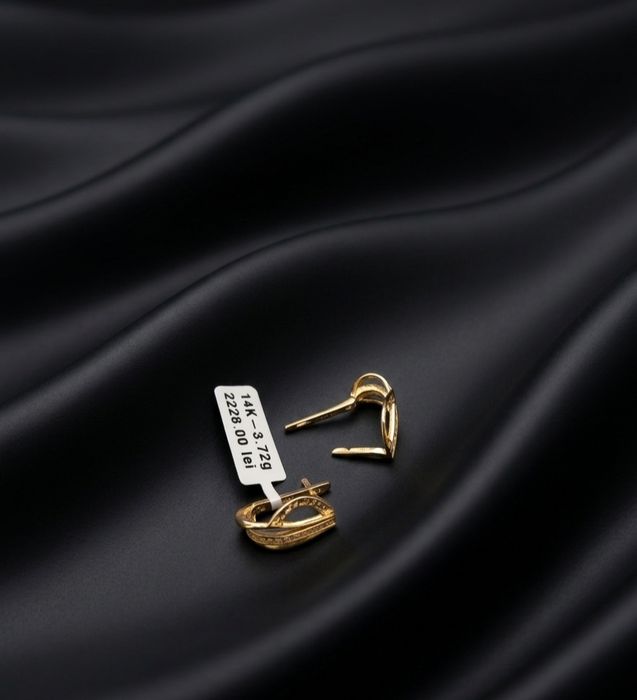 Cercei aur 14k 3.72gr