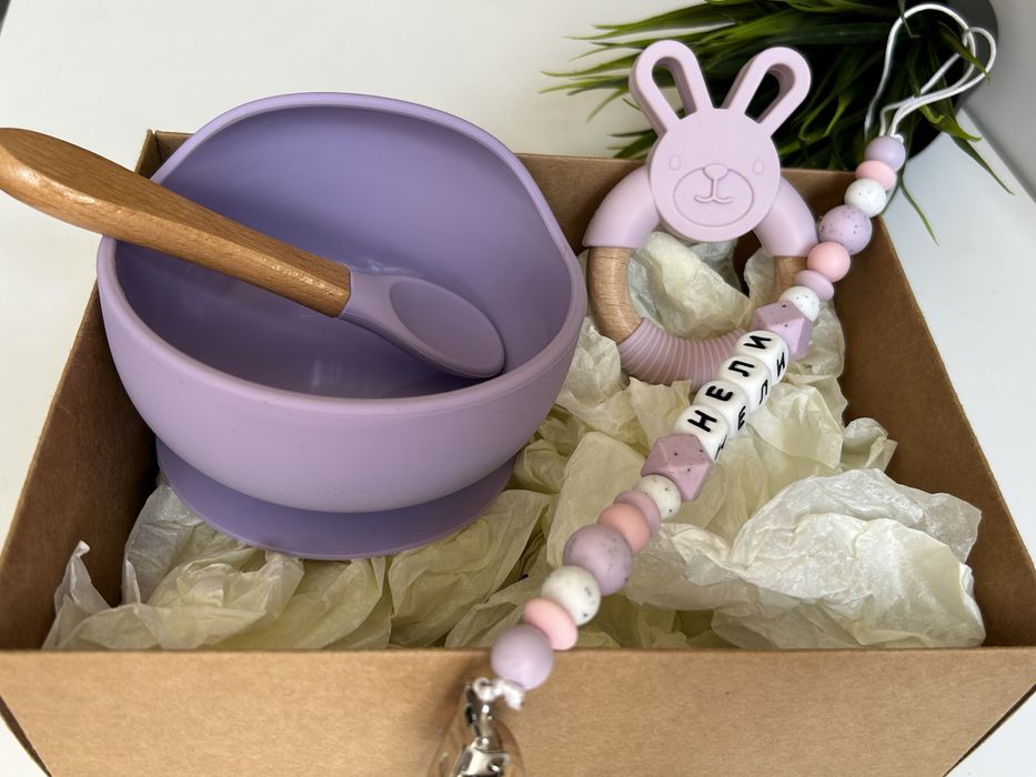 Силиконов клипс / държач за биберон