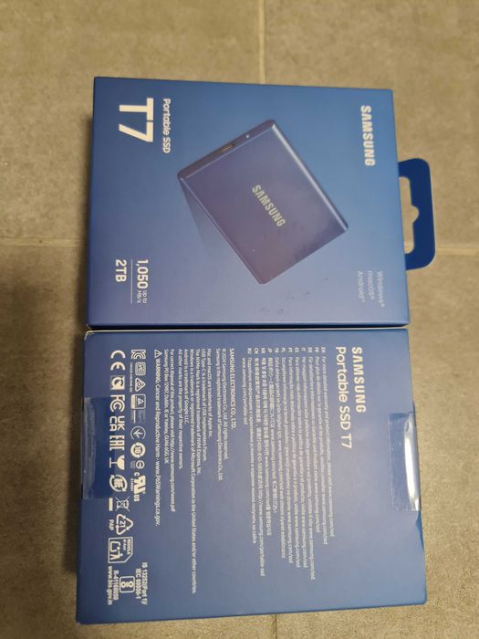 Samsung T7 2Tb si 1Tb