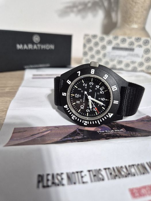 Ceas Marathon Pilot’s Navigator 41mm CeraShell Quartz NAV-D - IMPECABIL