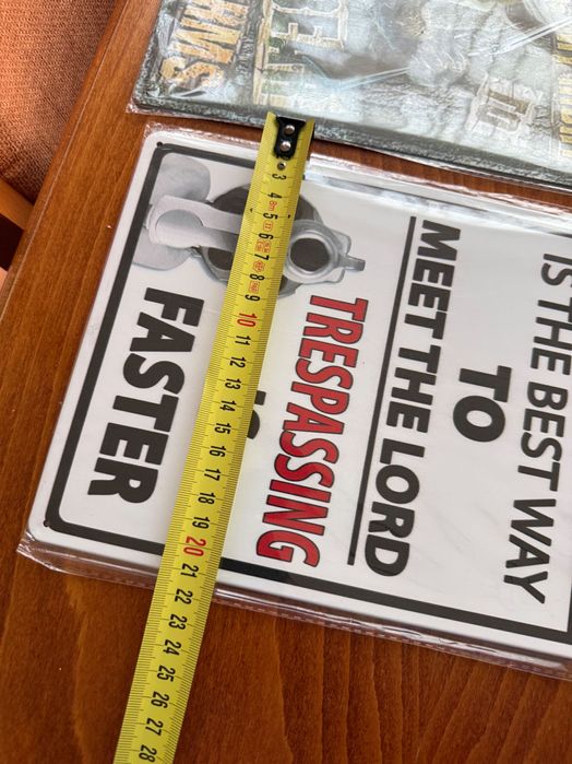 Метални табели САЩ