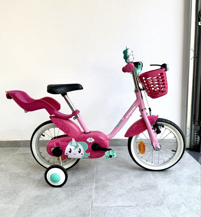 Детско колело B’TWIN UNICORN 500 14” Decathlon - всички аксесоари