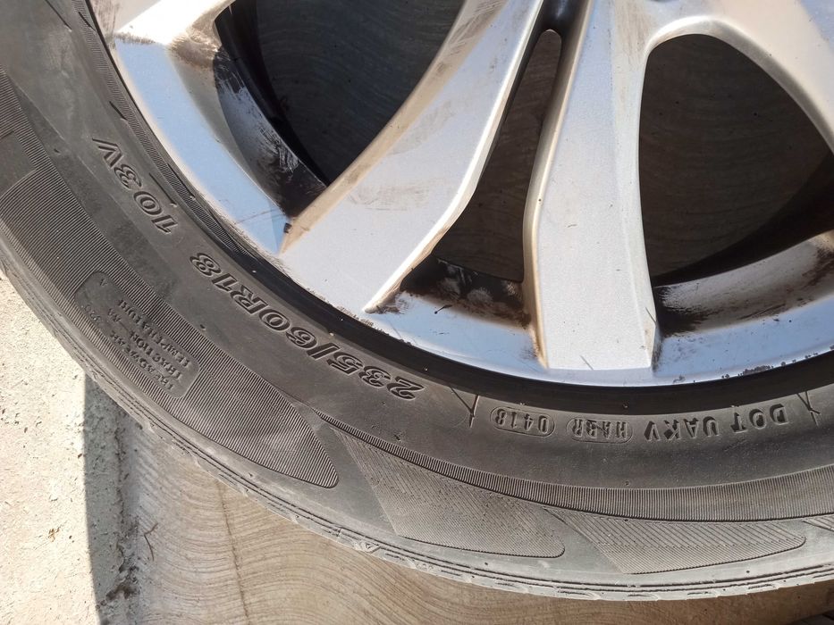 Jante aliaj+cauciucuri de vara pentru Mazda cx7