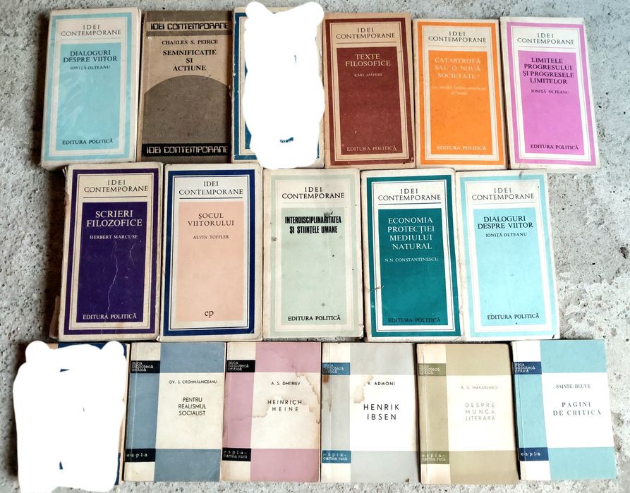 LICHIDARE  CĂRȚI  începând de la 2 lei pe carte

Vând URGENT mai multe loturi de cărți din bibliotecă personală – volum mare (30