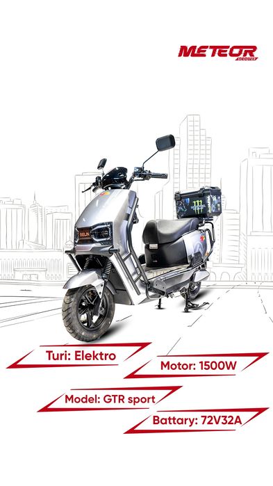 Скутер larni "Meteor scooter" 1chi qoldan oling