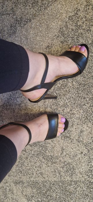 Sandale noi elegante, piele, Zee Lane