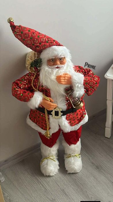 ГОЛЯМ Декоративен Дядо Коледа