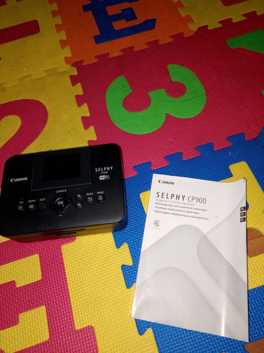 Компактный принтер canon SELPHY CP900