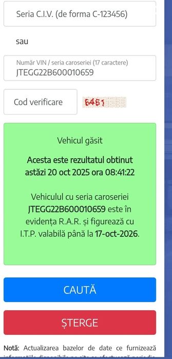 vand toyota avensis verso