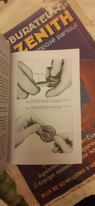 Carte „Watch Repair for Beginners” - Harold C. Kelly (Stare excelentă)