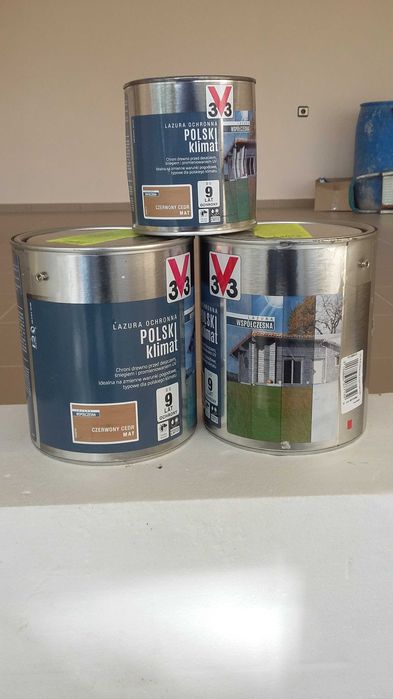 боя-грунд за дърво за 3-те котии, 65лв.