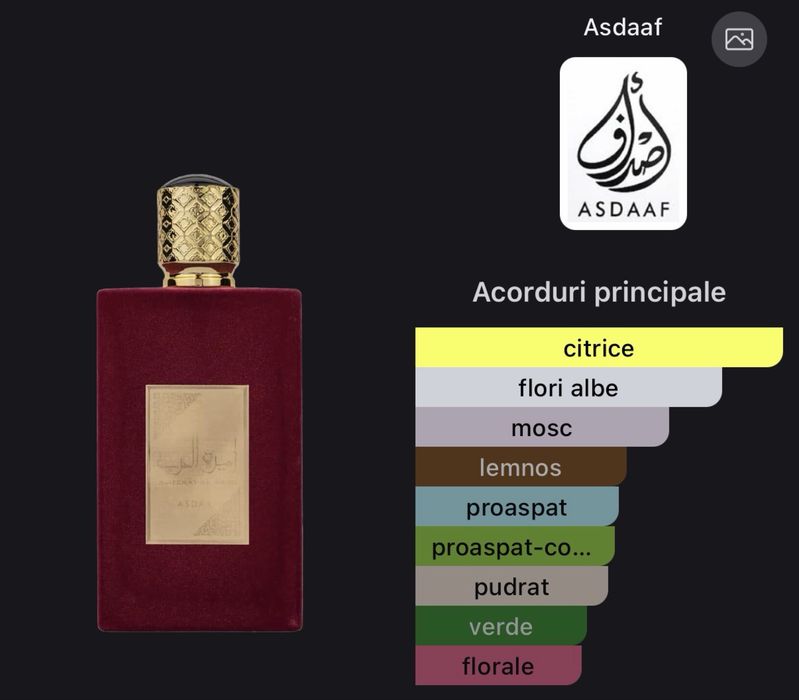 Parfum Asdaaf Ameerat Al Arab, Femei, 100 ml