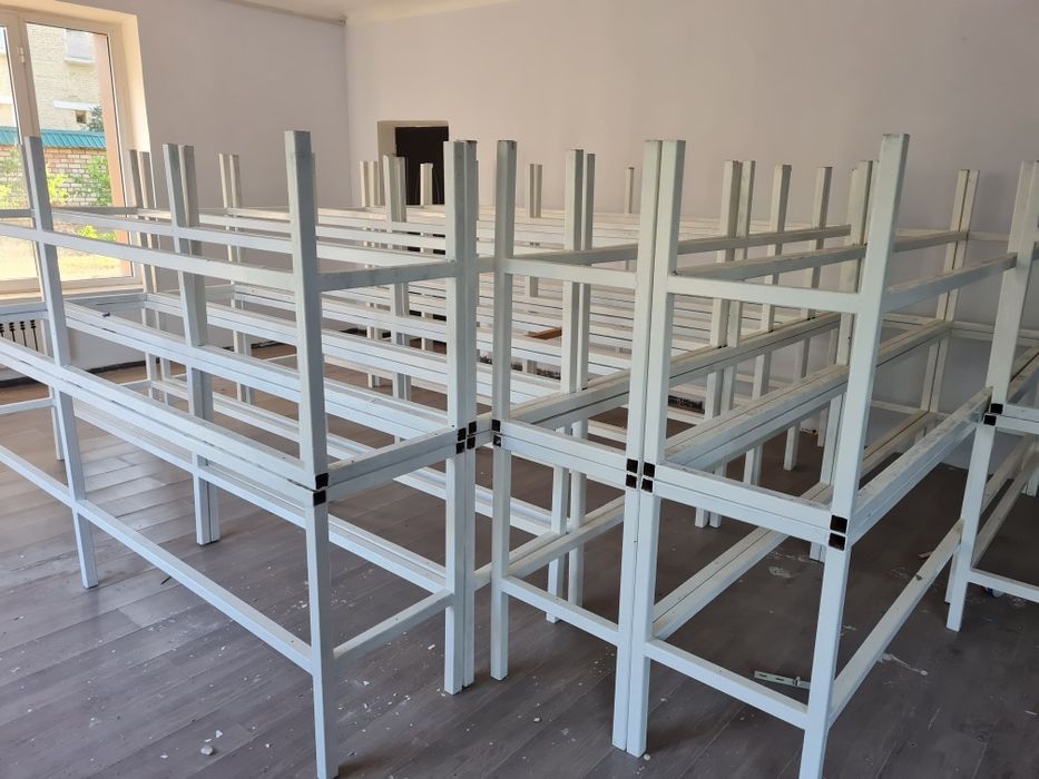 Стелажи готовые из хорошего профиля