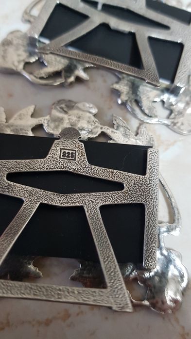 Rama foto argint 925,noua superba,ideal cadou,botez,bebe,copil,de efec