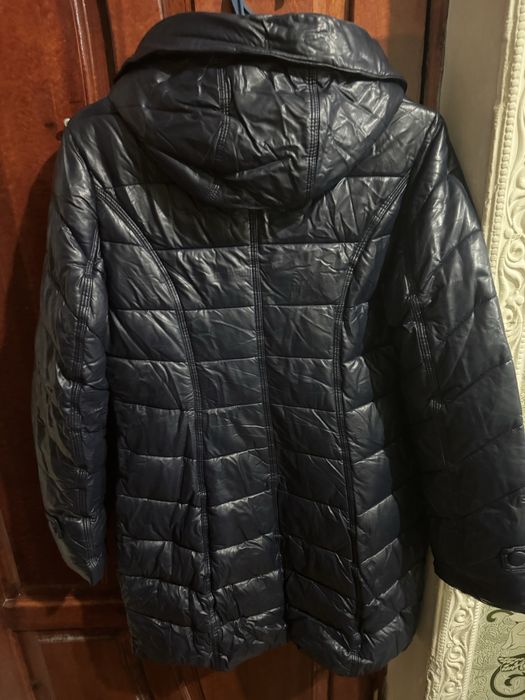 Турецкий тёплая куртка экокожа