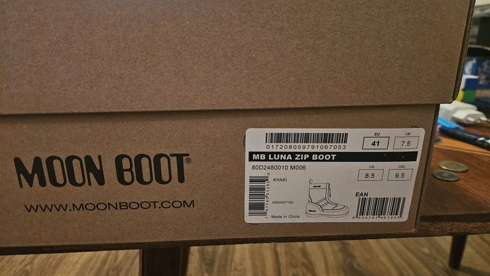 Vand Cizme iarna Moon Boot Luna Zip Boot