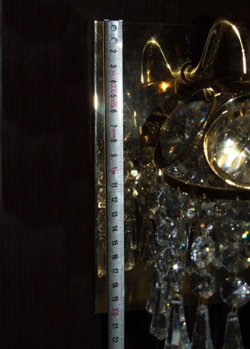 CORP DE ILUMINAT (cristal + alama), Made in Germany, NOUA
