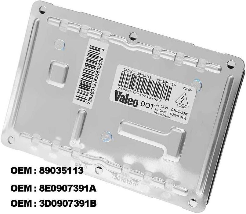 Баласти за ксенон  89035113  Passat B6, 3D0907391B, Touareg vw