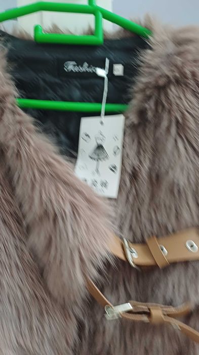 Шуба эко, новый размер S