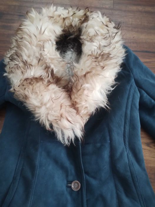 Дамски кожух от естествена кожа