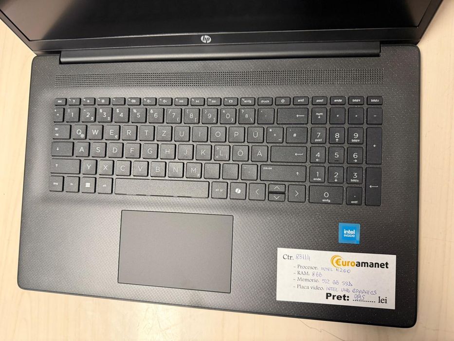 Laptop HP 17-CN342NG, Intel N200 -T-