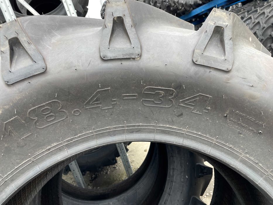 18.4-34 Marca Ascenso Cauciucuri noi agricole de tractor spate 8PLIURI