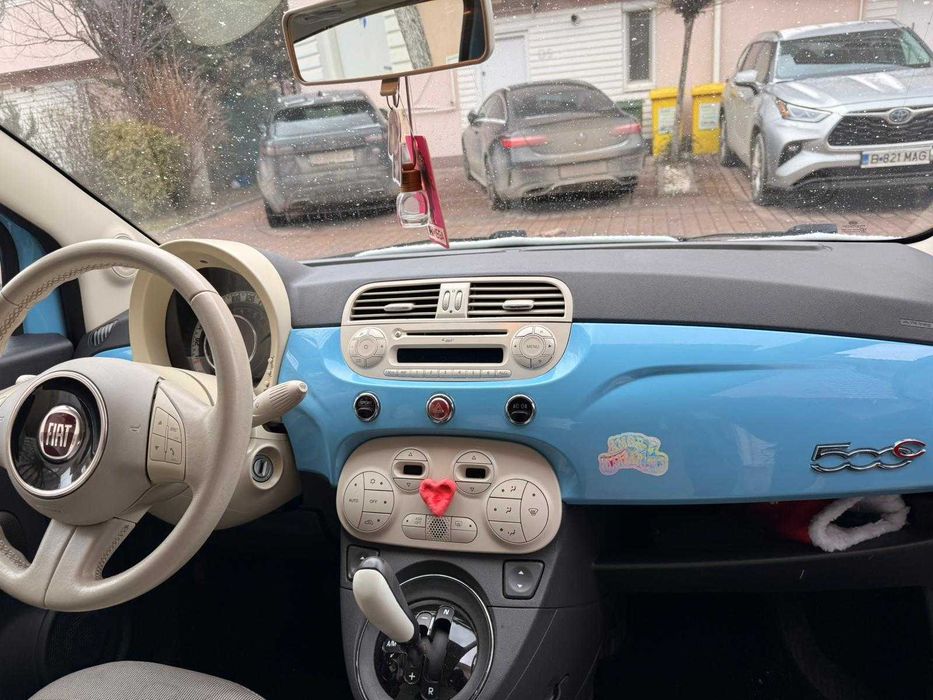 Fiat 500 cabrio automat 2013 1.4benzina 100cp