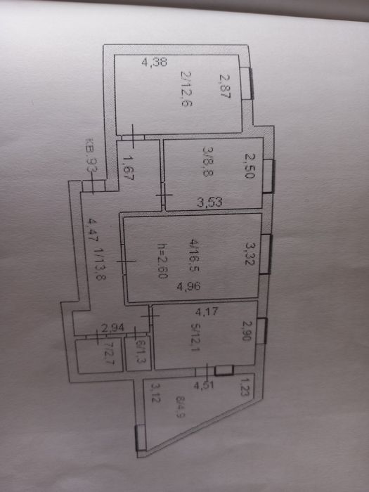 Продам 3х комнатную квартиру