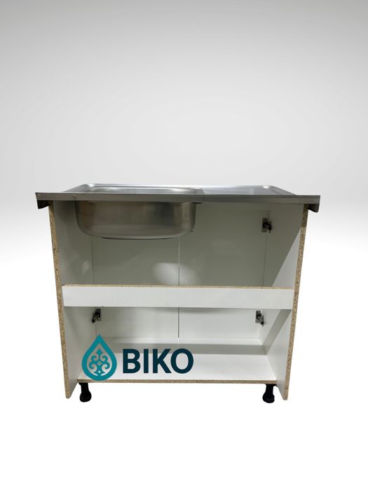 Кухонная мойка с тумбой