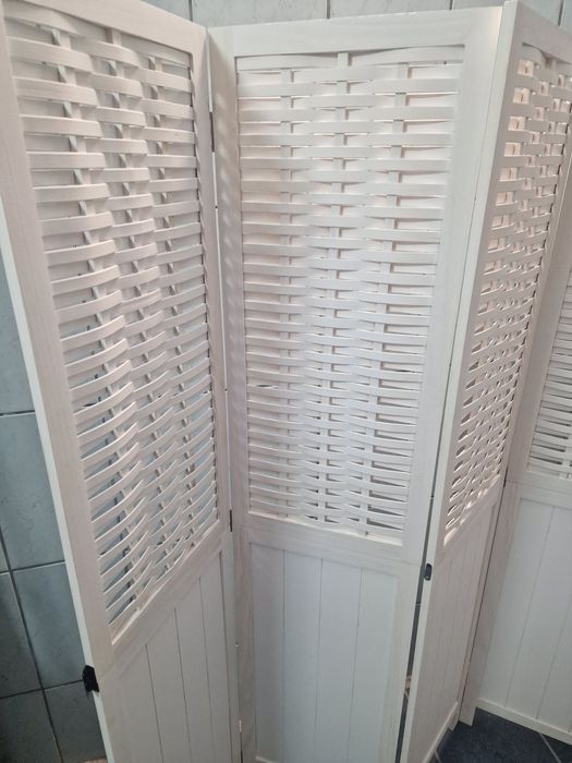 Paravan cameră 6 panouri, alb, lemn masiv paulownia
vidaXL Paravan cam