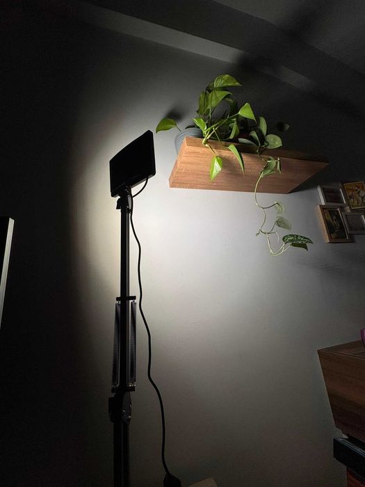 Set 2 panouri LED foto video dimabile — iluminare studio, YouTube, TikTok, streaming