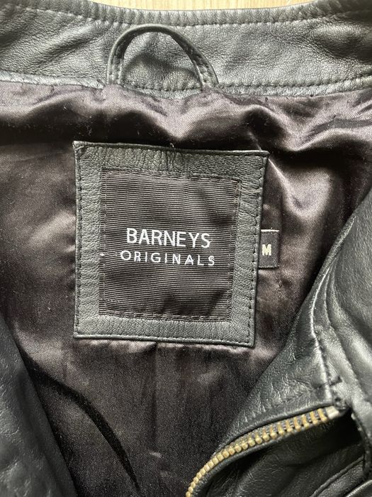 BARNEY'S Originals  / мъжко кожено(естествена) яке M