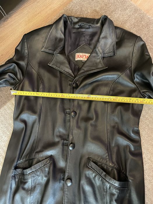 Haina lunga piele naturala