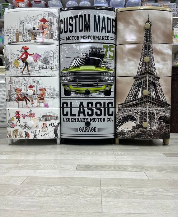 Har-xil ranglarda 4ta tortmali rassiskiy kamod